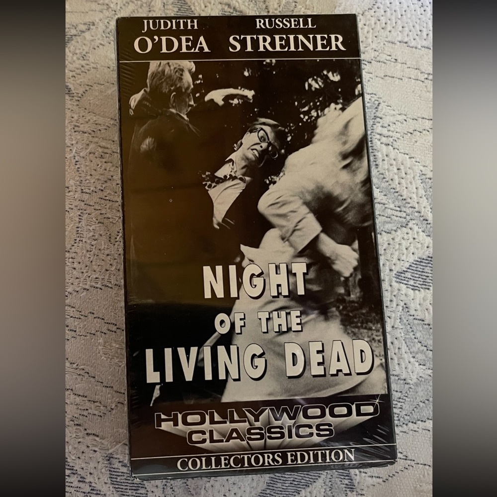 Rare VHS Copy of “Night Of The Living Dead” - New & Sealed